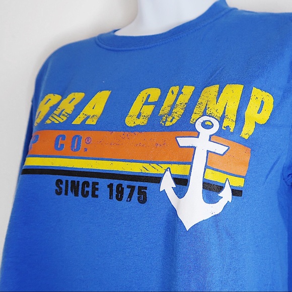 Bubba Gump Shrimp Co. | Blue Graphic Long Sleeve - Picture 2 of 3